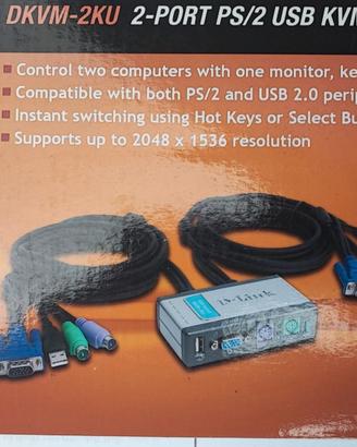 dlink dkvm 2ku 2 porte