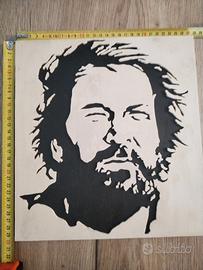 traforo Imagine su compensato Bud spancer