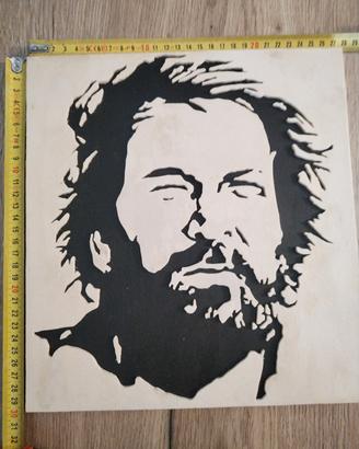 traforo Imagine su compensato Bud spancer