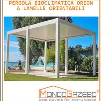 Pensilina gazebo pergola bioclimatica 3.6x6 aprila