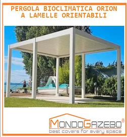 Pensilina gazebo pergola bioclimatica 3.6x6 aprila