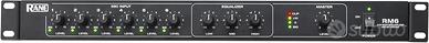 Pre amplificatore e mixer Rane RM6