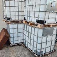 bidone acqua vuoti 1000l