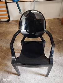 4 sedie e 1 poltroncina  Kartell