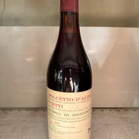 Bottiglia vino vietti disegnara a mano 1979