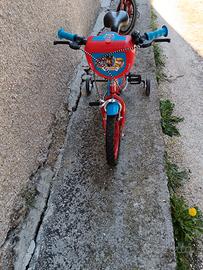 Bici con rotelle