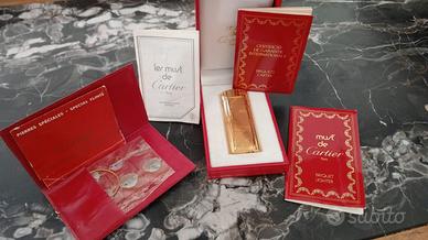 Accendino Le must de cartier paris vintage oro