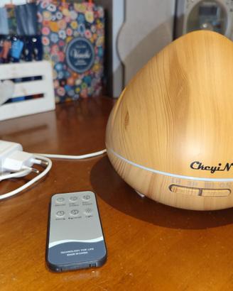 Diffusore aromi Choyin effetto legno con telecoman