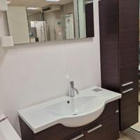 Mobile bagno mod. Bilbao con colonna e specchiera