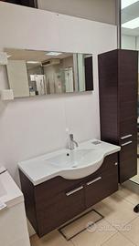 Mobile bagno mod. Bilbao con colonna e specchiera