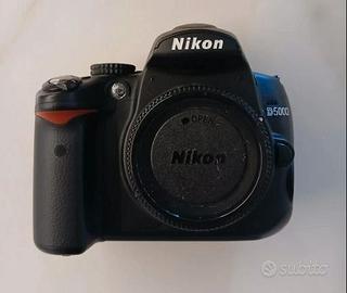 📸 NIKON D5000 – Reflex digitale (corpo macchina)