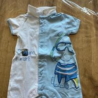 Lotto pagliaccetti bimbo