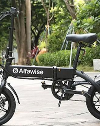 Ebike “Alfawise X1” nuova nera completa da 10,4 Ah