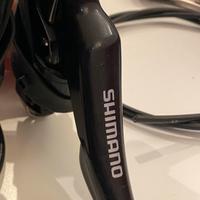 Leva  cambio shimano R 9100 e pinze freno a disco