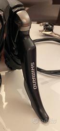 Leva  cambio shimano R 9100 e pinze freno a disco