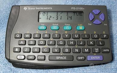 Agenda Elettronica anni 80, Texas Instruments PS-2 - Collezionismo In  vendita a Sud Sardegna