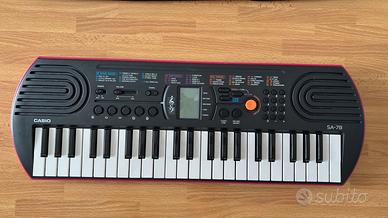 TASTIERA CASIO SA-78 con BORSA CUSTODIA