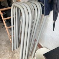 Ricambi piscina fuoriterra Aste laterali di ferro