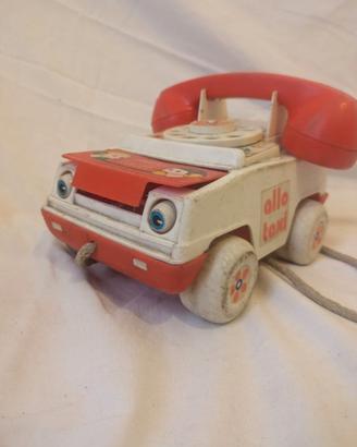 Macchina-telefono giocattolo Fisher originale