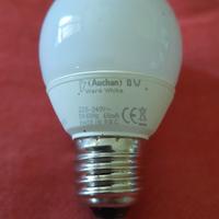 Lampadina a LED Auchan 8W K10915 luce calda