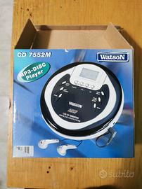 lettore cd nuovo Watson 