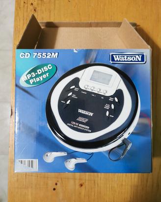 lettore cd nuovo Watson 