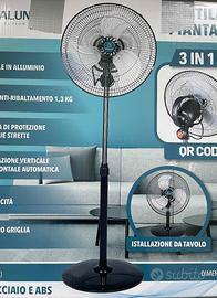 Ventilatore a Piantana - 3 Velocità