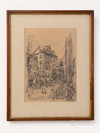 Giuseppe Mazzoni - "Largo IV Marzo, Torino"