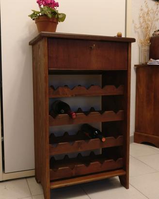 Cantinetta con cassetto antico
