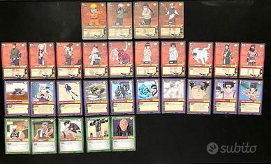 Lotto Carte Naruto Card Game 2004 Vintage