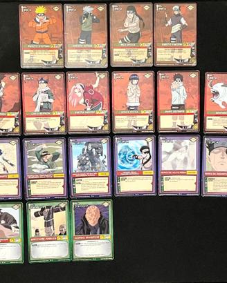 Lotto Carte Naruto Card Game 2004 Vintage