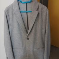 giacca blazer in felpa