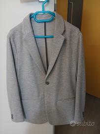 giacca blazer in felpa