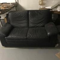 Divano in pelle usato