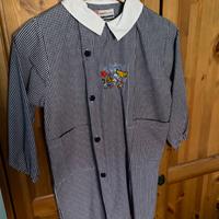 Grembiule a quadretti anni 6 cm. 116