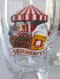 bicchiere vetro da birra 0.5l