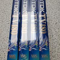 4 Videocassette VHS TDK nuove 