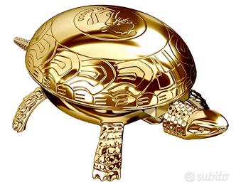 Tartaruga EL CASCO-Fermacarte e campana da tavolo