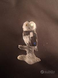 Gufo/civetta Swarovski sul trespolo fuori produzio