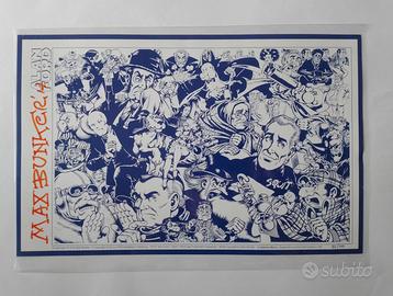 ALAN FORD POSTER NUMERATO E FIRMATO