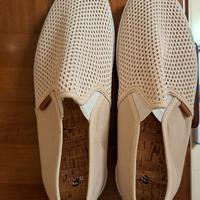Espadrillas H&M in tessuto a rete beige