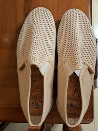 Espadrillas H&M in tessuto a rete beige
