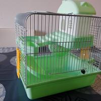 Gabbia criceto roditori 16 x 23 x 31 cm