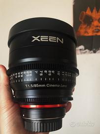 XEEN Cine Lens 85 mm t1.5