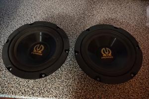 COPPIA SUBWOOFER  PIONEER SERIE OLD SCHOOL