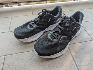 Scarpe Saucony Guide 15 Running numero 44.5 nere