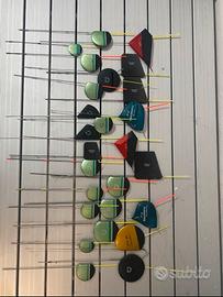 Galleggianti elesatici ami, vari