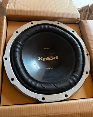 Subwoofer SONY XPLOD “15” 38cm 1500 watt di picco