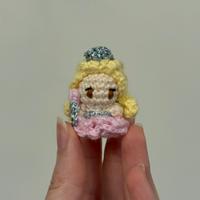 Mini amigurumi Glinda - Wicked