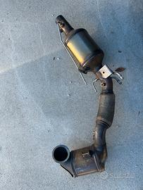 Downpipe con opf e scarico centrale golf 7.5 gti